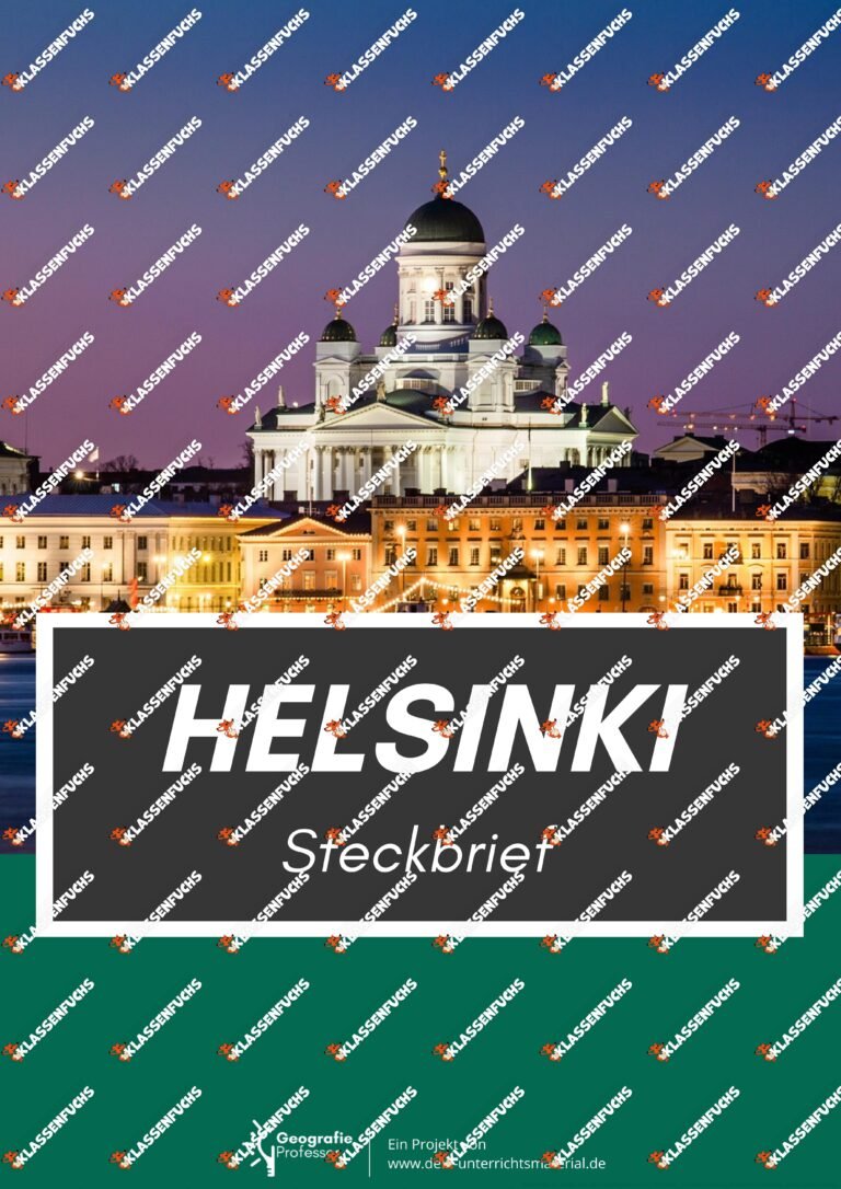 Helsinki Steckbrief | Hauptstadt Finnland